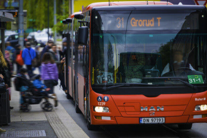 Det kan spøke for målet om en fossilfri kollektivtransport innen 2020, mener NHO. Foto: Ruter Det kan spøke for målet om en fossilfri kollektivtransport innen 2020, mener NHO. Foto: Ruter