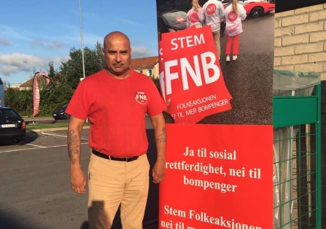 Danny Chaudhry drev valgkamp for FNB og ble valgt inn i bystyret på partiets liste før han trakk seg og ble såkalt uavhengig representant. Foto: VårtOslo Danny Chaudhry drev valgkamp for FNB og ble valgt inn i bystyret på partiets liste før han trakk seg og ble såkalt uavhengig representant. Foto: VårtOslo