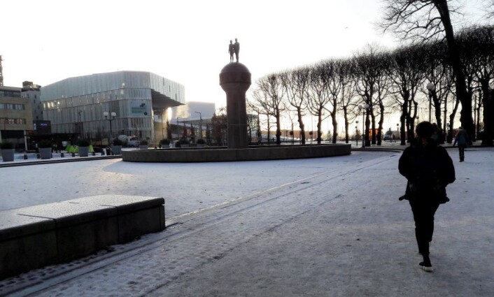 Christian Frederiks plass blir en del av Operaallmenningen, et av byens største uterom. Operaallmenningen strekker seg fra enden av Karl Johans gate, og til Operahuset og Akerselva. Foto: Anders Høilund Christian Frederiks plass blir en del av Operaallmenningen, et av byens største uterom. Operaallmenningen strekker seg fra enden av Karl Johans gate, og til Operahuset og Akerselva. Foto: Anders Høilund