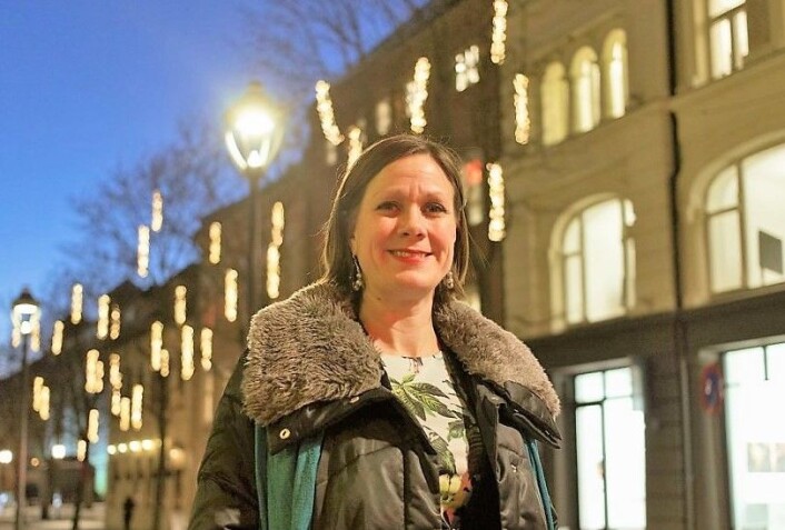 Byråd for byutvikling, Hanna Marcussen, foreslår å overføre 10 millioner fra prosjektet bilfritt byliv til oppgradering av Christian Frederiks plass. Foto: Kristina Søgnebotten Lang-Ree Byråd for byutvikling, Hanna Marcussen, foreslår å overføre 10 millioner fra prosjektet bilfritt byliv til oppgradering av Christian Frederiks plass. Foto: Kristina Søgnebotten Lang-Ree
