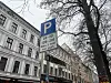 Parkeringsskilt i markveien