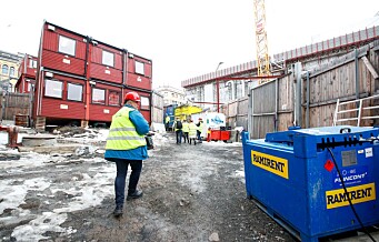 Oslo kommune stiller krav om kjønnsdelte garderober på byggeplassene