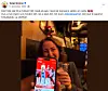 Skjermdump av Tonje Brennas Facebook-post. Lover folk øl under Norges VM-kamper i fotball