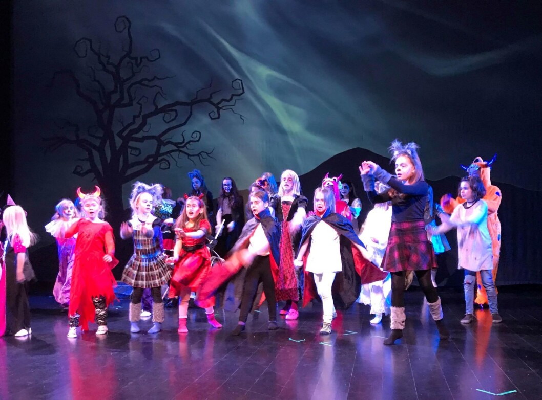 The Nightmare Before Christmas er full humor, spenning og skumle figurer. Foto: Heidi Helen Jenssen The Nightmare Before Christmas er full humor, spenning og skumle figurer. Foto: Heidi Helen Jenssen