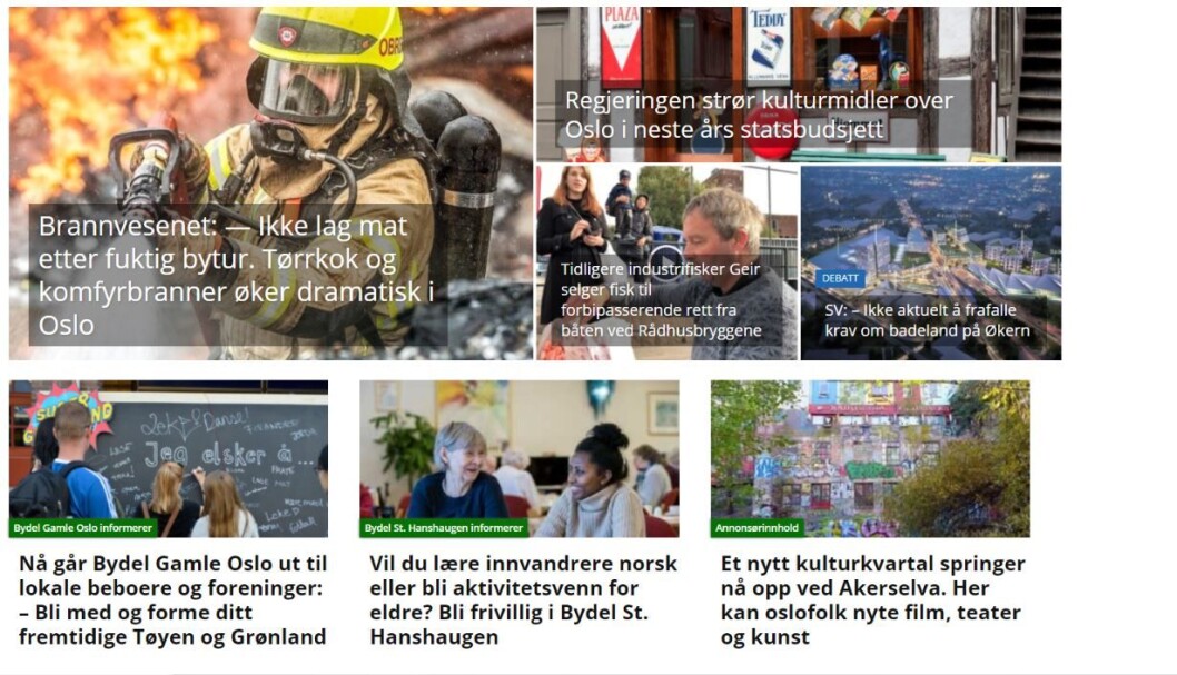 Osloavisen VårtOslo startet opp i januar 2017. Et par år før la Schibsted ned Aften og Nettavisen la ned Ditt Oslo. Osloavisen VårtOslo startet opp i januar 2017. Et par år før la Schibsted ned Aften og Nettavisen la ned Ditt Oslo.