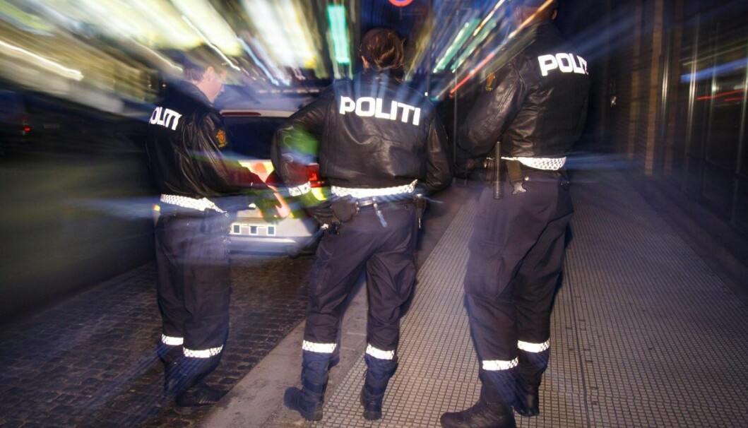 Politi i Oslo.