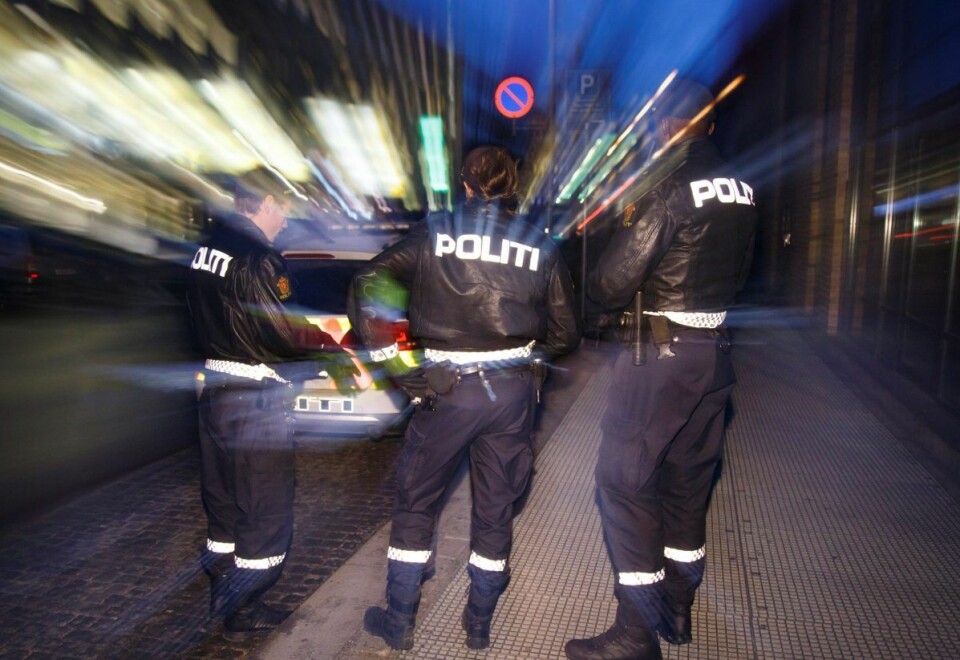 � Vi har hatt tilsammen 40 ordensforstyrrelser, hvorav 27 som gått på vold og kroppskrenkelser, opplyser politiet i Oslo. Foto: Heiko Junge / NTB scanpix