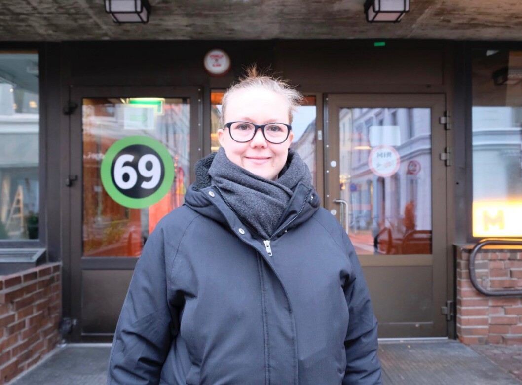 Anja Holmgren, nestleder i Visit Løkka og innehaver av butikken Ask & Embla, mener nedlagte Grünerløkka sykehjem burde omgjøres til en lokal møteplass. Foto: Emilie Pascale Anja Holmgren, nestleder i Visit Løkka og innehaver av butikken Ask & Embla, mener nedlagte Grünerløkka sykehjem burde omgjøres til en lokal møteplass. Foto: Emilie Pascale