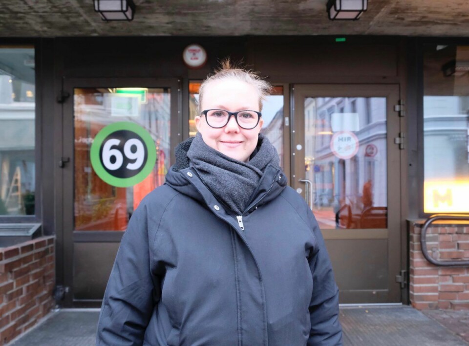 Anja Holmgren, nestleder i Visit Løkka og innehaver av butikken Ask & Embla, mener nedlagte Grünerløkka sykehjem burde omgjøres til en lokal møteplass. Foto: Emilie Pascale