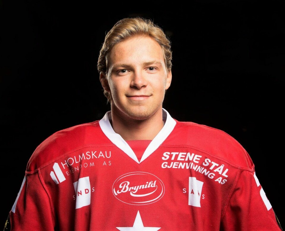 Christoffer Larssen Berger kom fra Stjernen denne sesongen, men gjorde ikke noen stor suksess i Vålerenga. Foto: Stjernen hockey