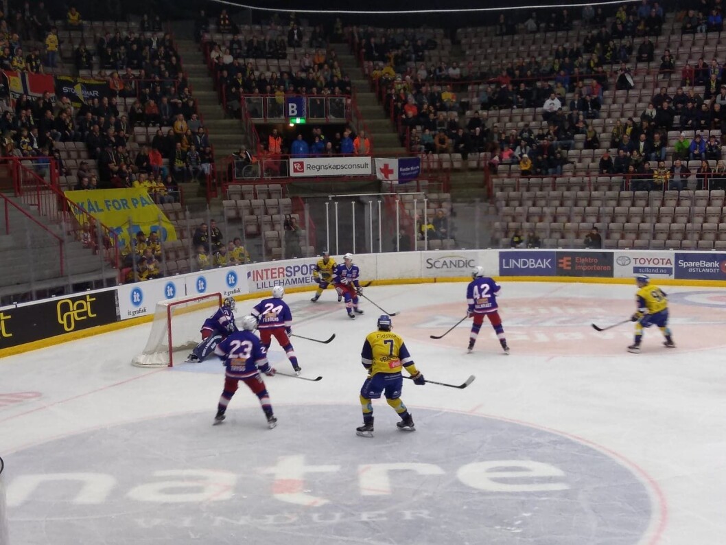 Storhamar endte med å bli et nummer for store for Vålerenga nok en gang lørdag 21. desember. Foto: Arnsten Linstad Storhamar endte med å bli et nummer for store for Vålerenga nok en gang lørdag 21. desember. Foto: Arnsten Linstad
