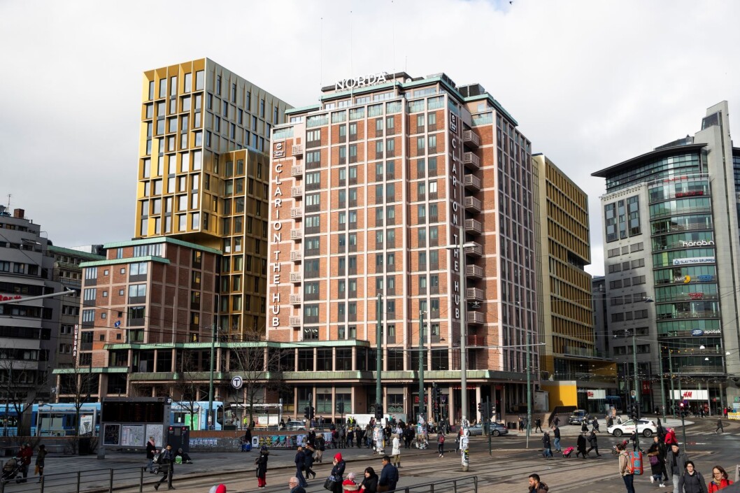 Stordalen-eide Clarion Hotel The Hub er et av Norges største hoteller og ligger ved landets travleste trafikknutepunkt, Oslo S. Foto: Berit Roald / NTB scanpix Stordalen-eide Clarion Hotel The Hub er et av Norges største hoteller og ligger ved landets travleste trafikknutepunkt, Oslo S. Foto: Berit Roald / NTB scanpix