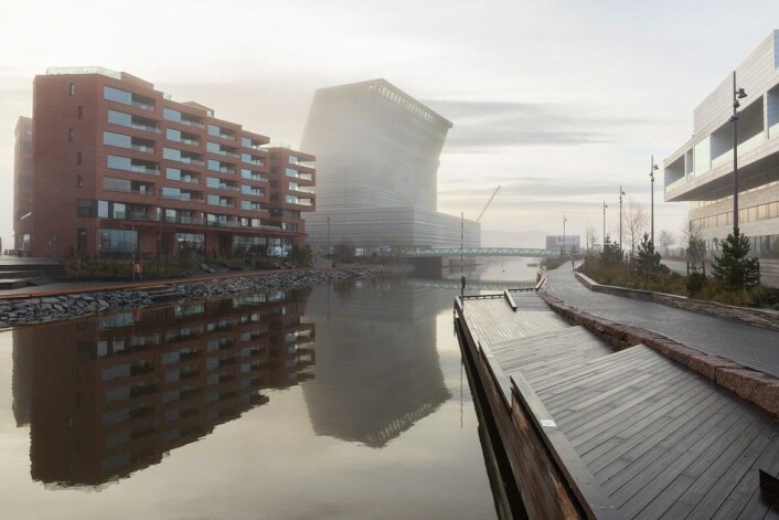 Det nye museet blir enormt, og mange flere av Munchs arbeider vil kunne bli vist enn før. Foto: VisitOSLO/ Didrick Stenersen Det nye museet blir enormt, og mange flere av Munchs arbeider vil kunne bli vist enn før. Foto: VisitOSLO/ Didrick Stenersen
