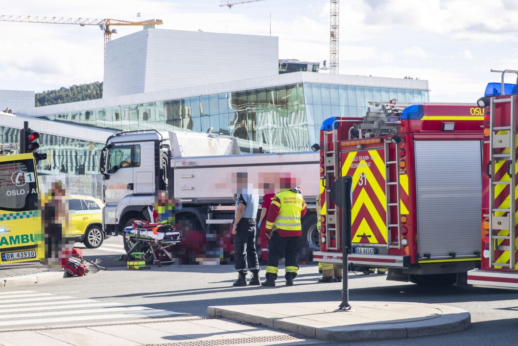 En syklist omkom i 2018 etter å ha blitt påkjørt av en lastebil ved Tollboden. Foto: Håkon Mosvold Larsen / NTB scanpix En syklist omkom i 2018 etter å ha blitt påkjørt av en lastebil ved Tollboden. Foto: Håkon Mosvold Larsen / NTB scanpix