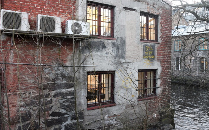 Nærheten til Akerselva gjør det utfordrende å skulle bygge nytt på tomta i Sandakerveien. Foto: Christian Boger Nærheten til Akerselva gjør det utfordrende å skulle bygge nytt på tomta i Sandakerveien. Foto: Christian Boger