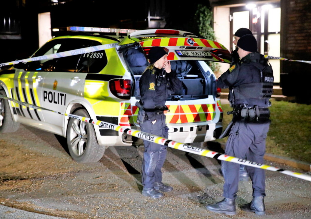 En ung mann er pågrepet og siktet etter en skyteepisode på Bjølsen sent fredag kveld. Foto: Terje Pedersen / NTB scanpix En ung mann er pågrepet og siktet etter en skyteepisode på Bjølsen sent fredag kveld. Foto: Terje Pedersen / NTB scanpix