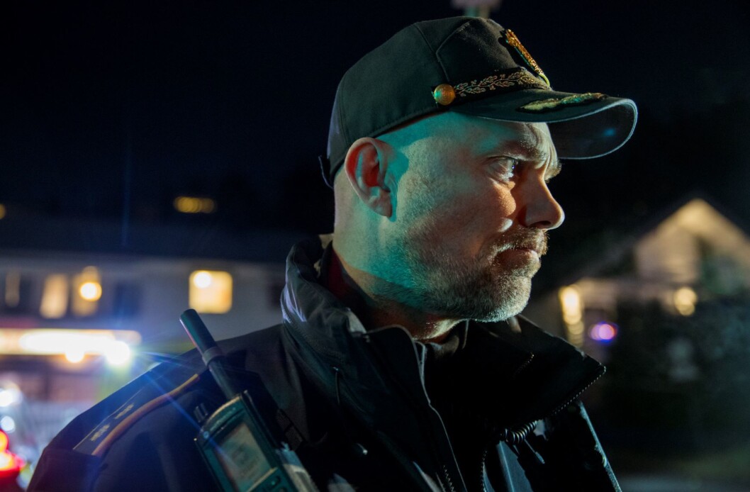 Innsatsleder Svein Arild Jørundland rykket ut til Prinsdal etter drapet. Foto: Terje Pedersen / NTB scanpix Innsatsleder Svein Arild Jørundland rykket ut til Prinsdal etter drapet. Foto: Terje Pedersen / NTB scanpix