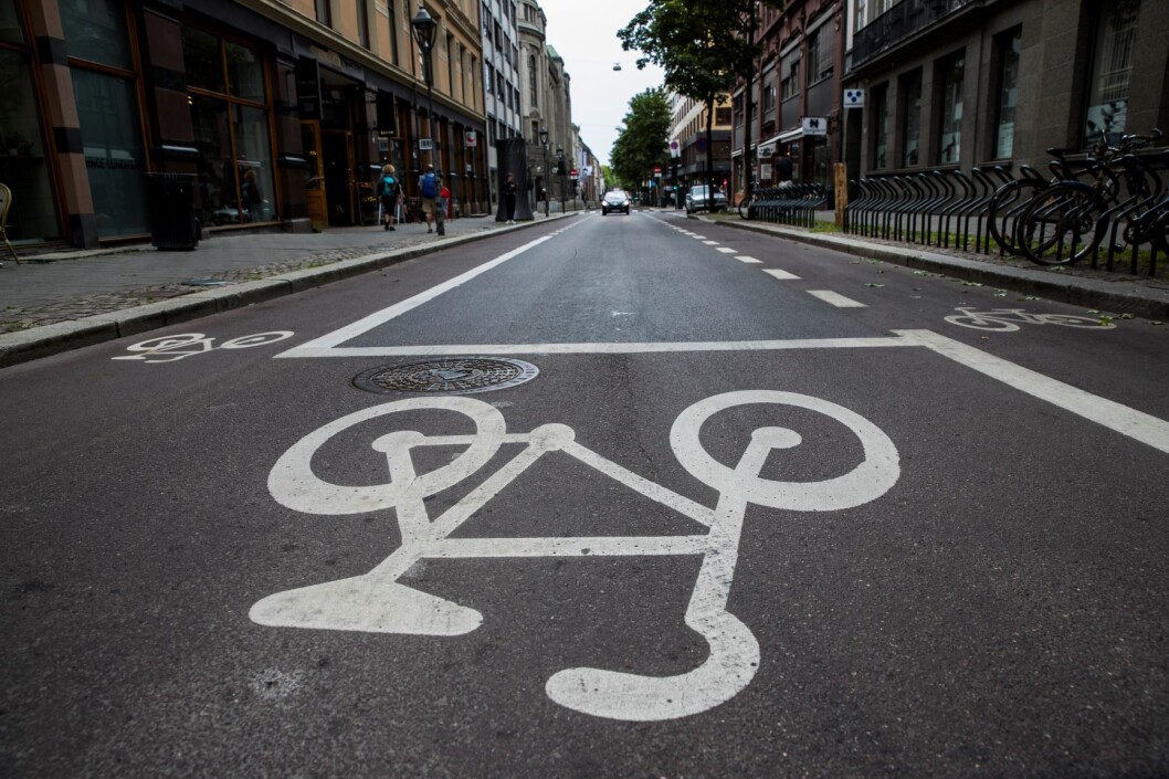 Stadig flere gatebilder i Oslo ser slik ut. Foto: Berit Roald / NTB scanpix Stadig flere gatebilder i Oslo ser slik ut. Foto: Berit Roald / NTB scanpix