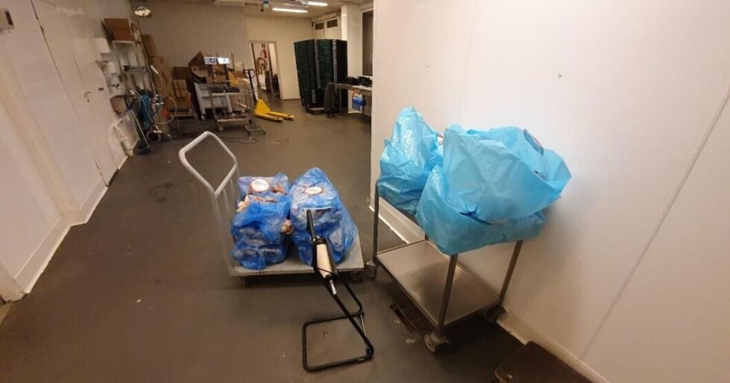 Også i juni gjennomførte politiet, Tollvesenet, Mattilsynet og NAV en razzia i lokalene. Foto: Mattilsynet Også i juni gjennomførte politiet, Tollvesenet, Mattilsynet og NAV en razzia i lokalene. Foto: Mattilsynet