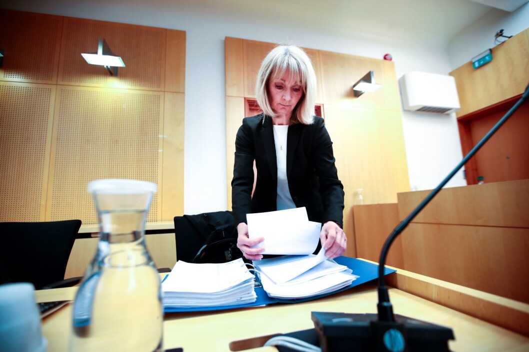 Politiadvokat Hilde Strand skal føre saken mot den tidligere medielederen som er tiltalt for å ha forgrepet seg på ni kvinner. Foto: Lise Åserud / NTB scanpix Politiadvokat Hilde Strand skal føre saken mot den tidligere medielederen som er tiltalt for å ha forgrepet seg på ni kvinner. Foto: Lise Åserud / NTB scanpix