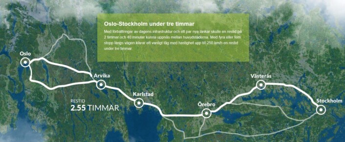 Skjermdump fra Oslo-Sthlm 2:55. Skjermdump fra Oslo-Sthlm 2:55.