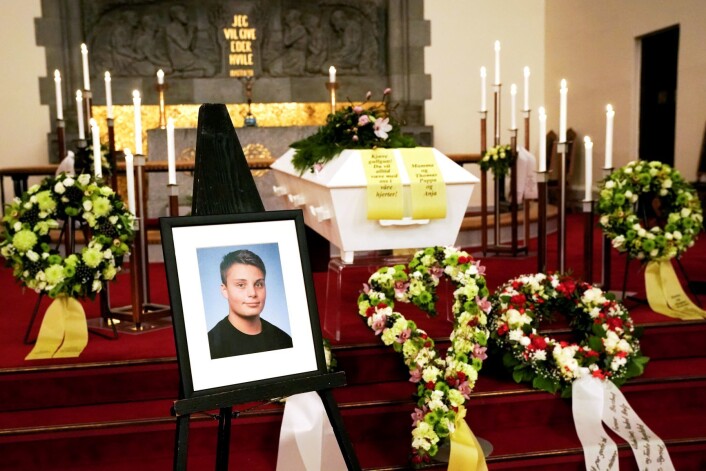 Den omkomne Even Warsla Meen ble bisatt fra Frogner kirke. Foto: Cornelius Poppe / NTB scanpix Den omkomne Even Warsla Meen ble bisatt fra Frogner kirke. Foto: Cornelius Poppe / NTB scanpix