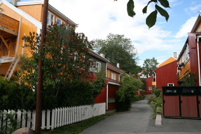 Rodeløkka er et sjarmerende område med tett bebyggelse. Foto: Wikipedia / GAD Rodeløkka er et sjarmerende område med tett bebyggelse. Foto: Wikipedia / GAD