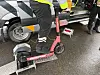 Trafikkontroll i Frognerkilen: Vegvesenet testet elsparkeyklenes makshastighet, der ingen klarte å kjøre over 20 km/t.