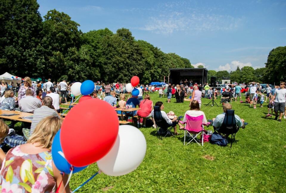 USAs nasjonaldag 4. juli feires i Frognerparken. Med amcar-treff. Foto: Vegard Wivestad Grøtt / NTB scanpix
