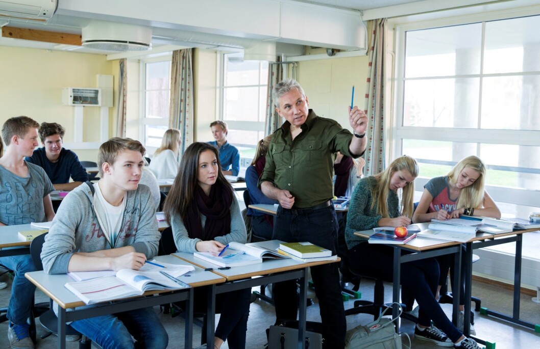 Aldri før har flere elever kommet seg gjennom skoleåret i videregående skole i Oslo. Foto: Berit Roald / NTB scanpix Aldri før har flere elever kommet seg gjennom skoleåret i videregående skole i Oslo. Foto: Berit Roald / NTB scanpix