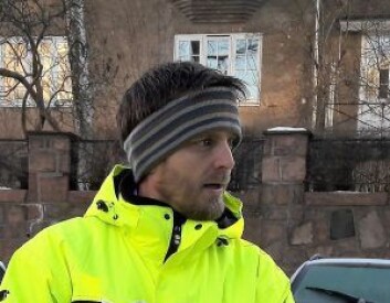 Alt er klart fra vår side. Fartsdumpen er nå tilpasset busstrafikk, sier seksjonsleder i bymiljøetaten, Joakim Hjertum. Foto: Anders Høilund Alt er klart fra vår side. Fartsdumpen er nå tilpasset busstrafikk, sier seksjonsleder i bymiljøetaten, Joakim Hjertum. Foto: Anders Høilund