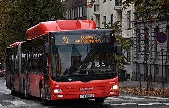 Nye tall fra Ruter: Alle busser i Bygdøy allé forsinket etter at sykkelvei erstattet kollektivfelt