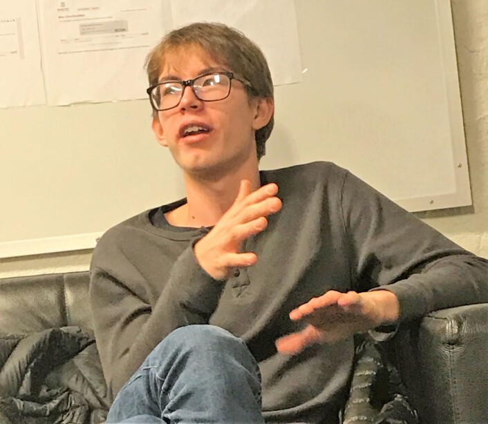 Nikita klarer å kombinere hard jobbing med en barnlig glede over alt det fantastisk fine som er i klassisk musikk, sier lærer hans Christian Ihle Hadland. Foto: Sara Louise Svendsen Nikita klarer å kombinere hard jobbing med en barnlig glede over alt det fantastisk fine som er i klassisk musikk, sier lærer hans Christian Ihle Hadland. Foto: Sara Louise Svendsen