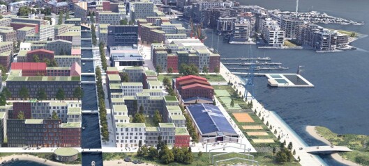 Arkitekter vil ha lavere bygninger på Filipstad. Mener byrådets plan er for dårlig og utgått på dato