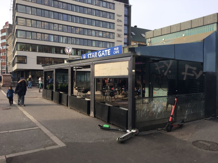 Stargate preges av slitasje, men på den andre siden av gaten, skal Olafiagangen rustes opp. Foto: Vegard Velle Stargate preges av slitasje, men på den andre siden av gaten, skal Olafiagangen rustes opp. Foto: Vegard Velle
