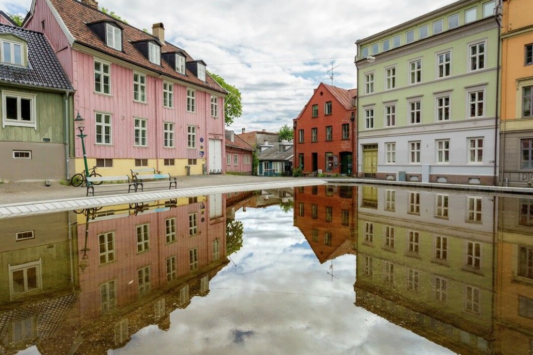Plassen, som på folkemunne har blitt kalt Damplassen, har nå fått navnet Sigrun Bergs plass. Didrick Stenersen / VisitOSLO Plassen, som på folkemunne har blitt kalt Damplassen, har nå fått navnet Sigrun Bergs plass. Didrick Stenersen / VisitOSLO