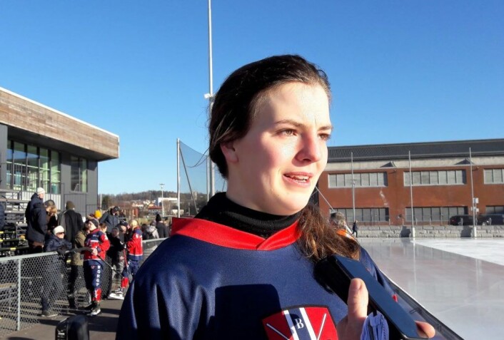 Lene Aamodt er en av to Sagene-spillere på det norske landslaget. Foto: Anders Høilund Lene Aamodt er en av to Sagene-spillere på det norske landslaget. Foto: Anders Høilund