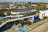 IKEAs nye varehus ved Vesterbro i København sto ferdig i 2021. Og har blant annet en frodig park på taket. Foto: IKEA / Dorte Mandrup