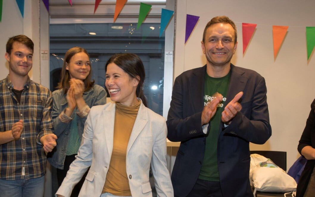 Lan Marie Berg og Arild Hermstad (til h.) kan bli MDGs første nestledere. Foto: Terje Pedersen / NTB scanpix Lan Marie Berg og Arild Hermstad (til h.) kan bli MDGs første nestledere. Foto: Terje Pedersen / NTB scanpix