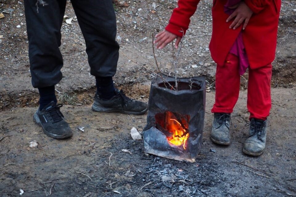 FN rapporterer om uverdige forhold i den overfylte leiren for flyktninger på den greske øya Lesvos. Foto: Knut Bry / Tinagent