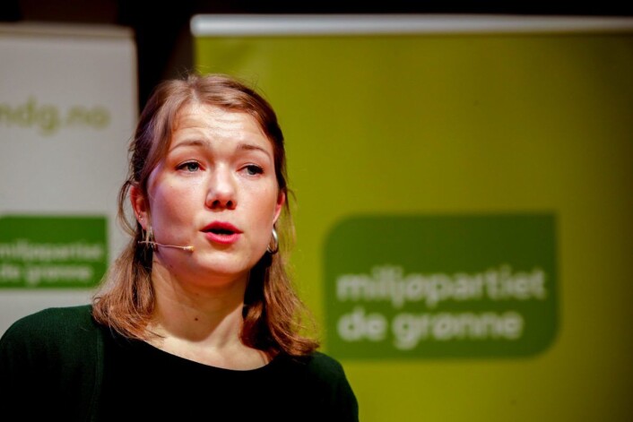 MDGs enslige stortingsrepresentant, Une Bastholm, vil både bli partiets første leder og inn i regjering etter valget neste høst. Foto: Vidar Ruud / NTB scanpix MDGs enslige stortingsrepresentant, Une Bastholm, vil både bli partiets første leder og inn i regjering etter valget neste høst. Foto: Vidar Ruud / NTB scanpix