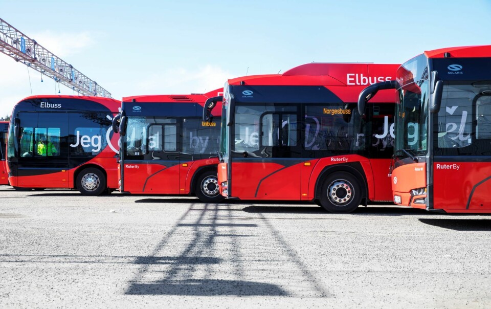 Ruter har allerede en rekke elektriske busser. Nå blir det enda flere. Arkivfoto: Ole Berg-Rusten / NTB scanpix