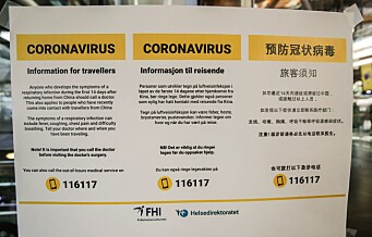 50 personer i viruskarantene i Oslo. NHO advarer om følgene av viruset