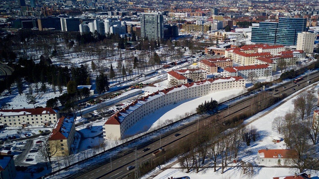 Beboerne i Teisen Vest Borettslag er blant dem som oppfordres til å fortsatt koke drikkevannet. Foto: Kjetil Ree / Wikimedia Commons Beboerne i Teisen Vest Borettslag er blant dem som oppfordres til å fortsatt koke drikkevannet. Foto: Kjetil Ree / Wikimedia Commons