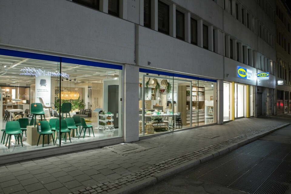 IKEAs åpner en ny konseptbutikk i Akersgata, rett ved Karl Johan. Foto: IKEA
