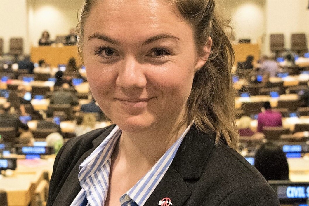 Sigrid Z. Heiberg (31) tar over som leder av Oslo MDG. Som leder vil hun blant annet kjempe mot E18-planene. Foto: ICAN Sigrid Z. Heiberg (31) tar over som leder av Oslo MDG. Som leder vil hun blant annet kjempe mot E18-planene. Foto: ICAN