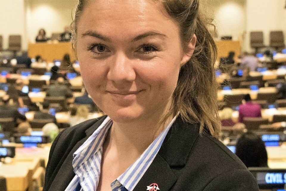 Sigrid Z. Heiberg (31) tar over som leder av Oslo MDG. Som leder vil hun blant annet kjempe mot E18-planene. Foto: ICAN