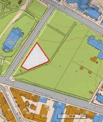 Et alternativ til et mindre hundeluftingsområde i Sofienbergparken, foreslått av initiativtagerne bak innbyggerforslaget. Et alternativ til et mindre hundeluftingsområde i Sofienbergparken, foreslått av initiativtagerne bak innbyggerforslaget.