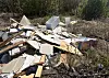 Dumping av avfall bak Ellingsrud fotballbane