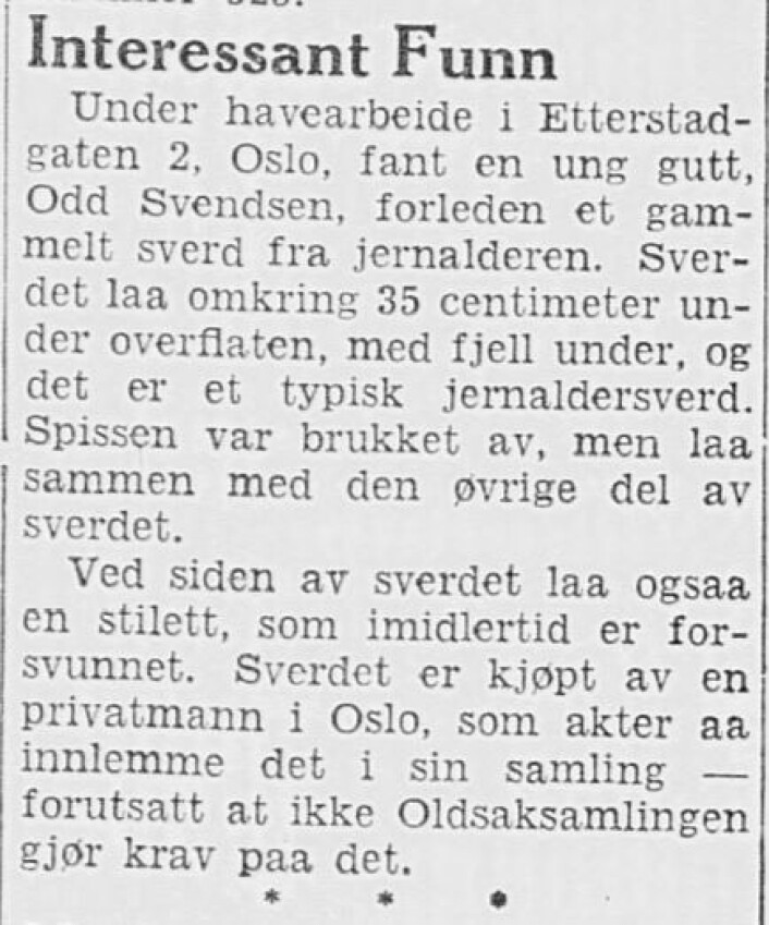 Fra Nordisk Tidende 12. september, 1935. Avisen kaller seg The Leading Norwegian Newspaper in America, established 1891. Fra Nordisk Tidende 12. september, 1935. Avisen kaller seg The Leading Norwegian Newspaper in America, established 1891.